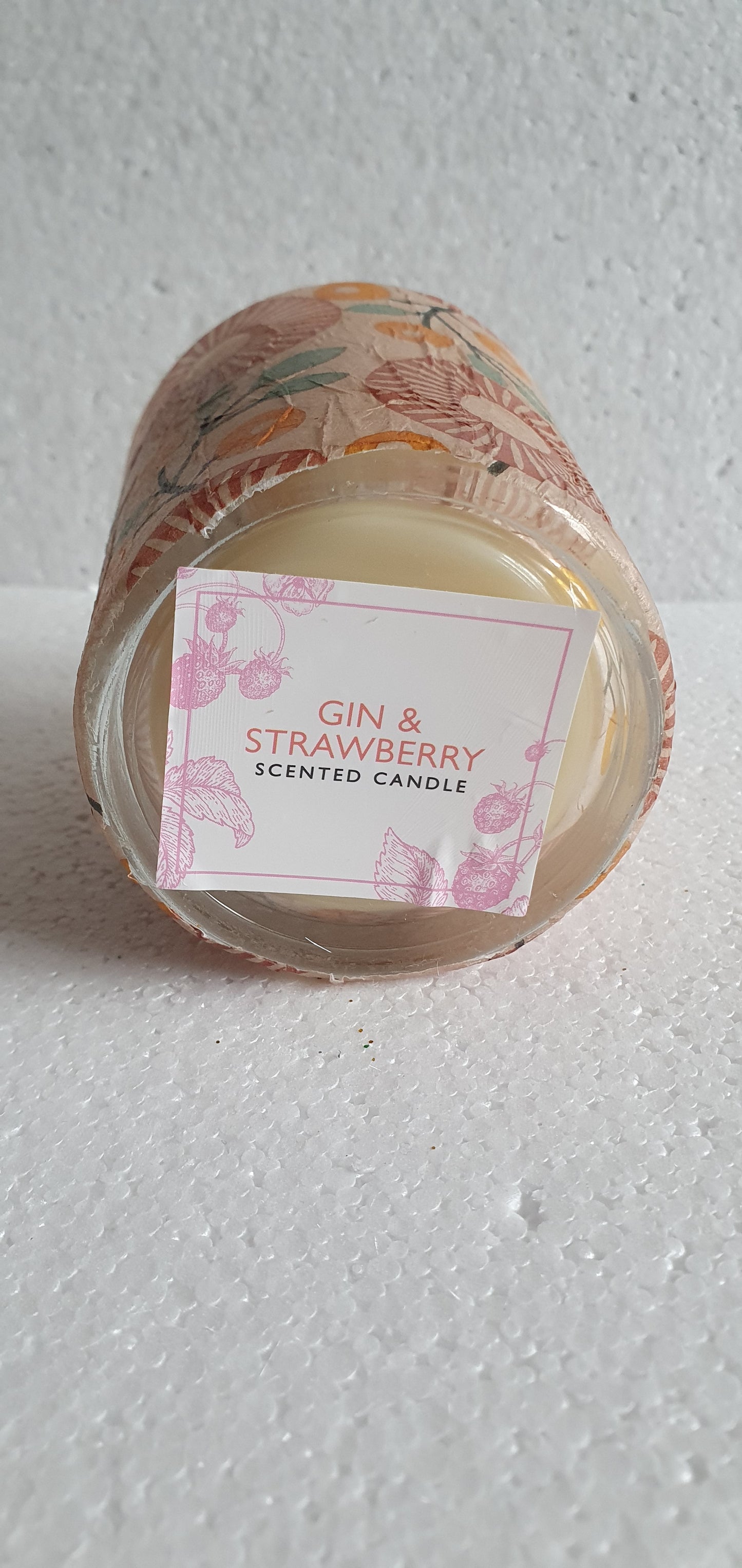Hand Decorated Retro Candle In Jar Home Decor Gift