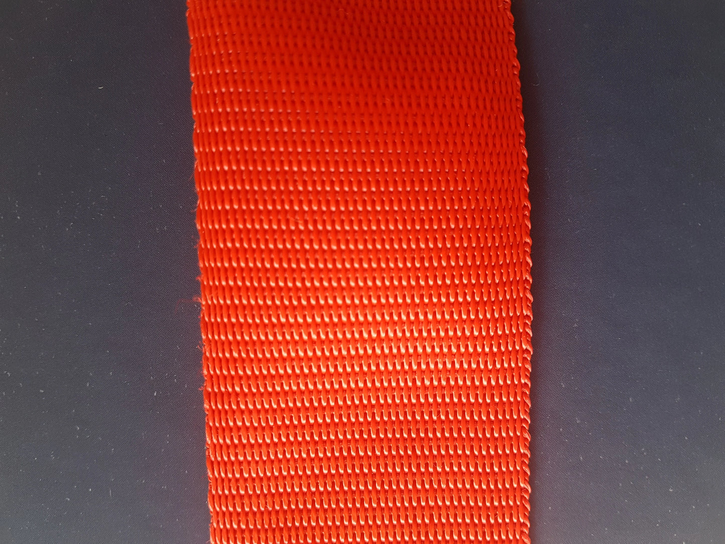 Red Polyester Webbing 5cm Heavy Duty