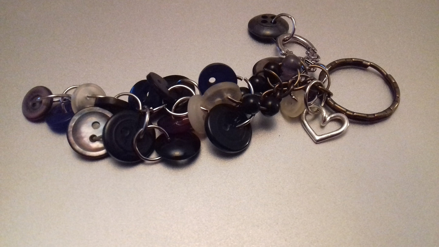 Gothic Keychain Bag Charm