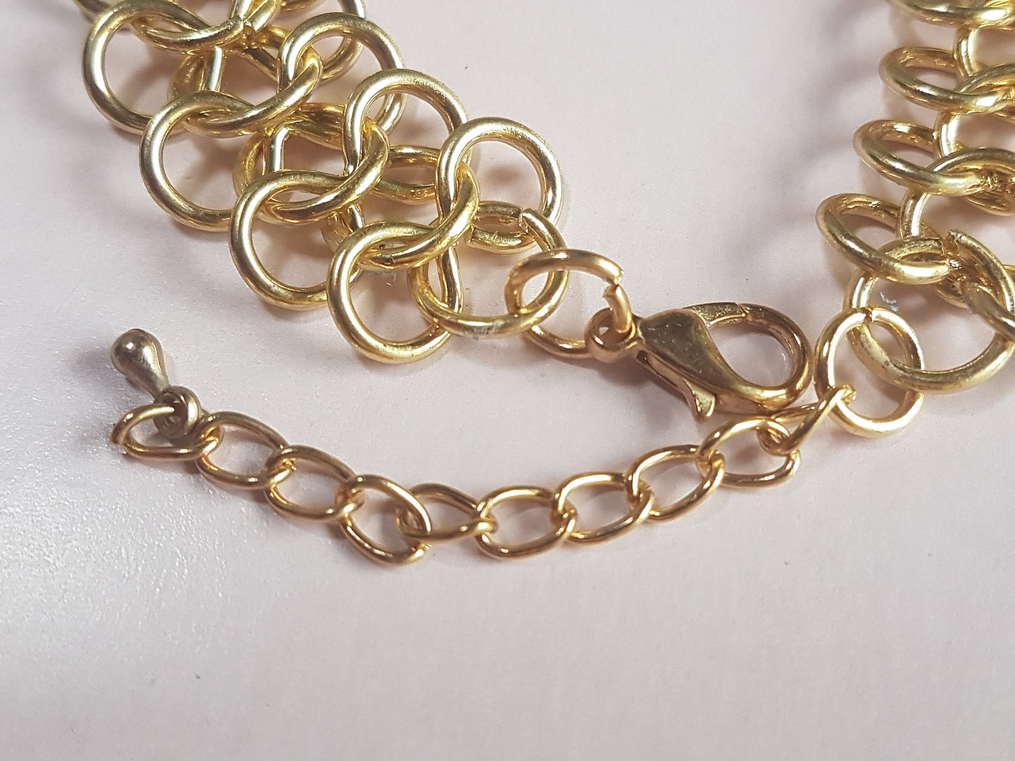 Chunky Gold Chain Upcycle Bracelet