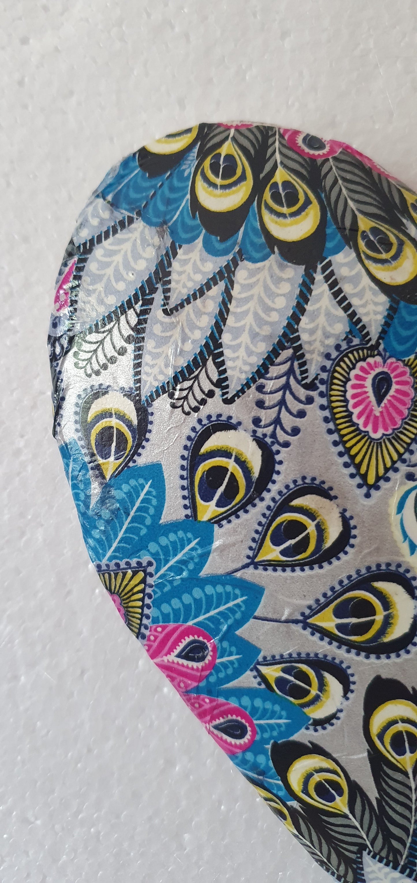 Decoupage Two Sided Wooden Heart Hanging Home Decor Gift