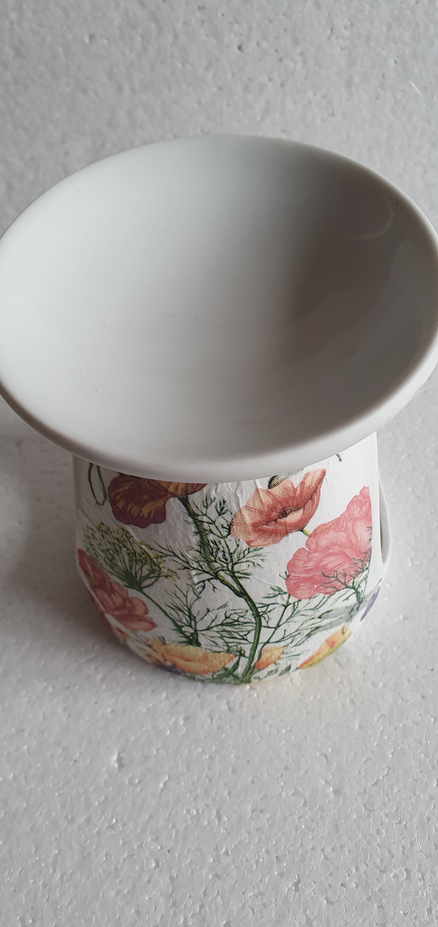 Hand Decorated Insects And Flowers Tea Light Oil Burner Home Decor Gift