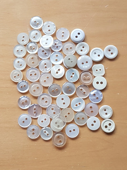 Mixture Small Buttons 1cm - 1.25cm Crafts Dolls