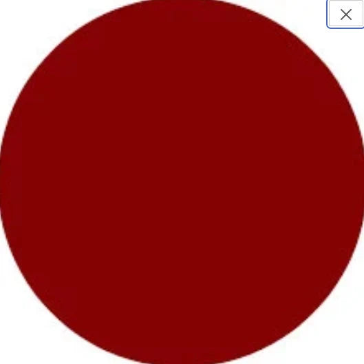 Deep raspberry zip red/burgundy chunky black metal 6 inch (15cm) closed end Size 5