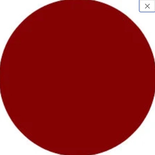 Raspberry red zip nylon zip 6 inch (15cm) closed end metal tip