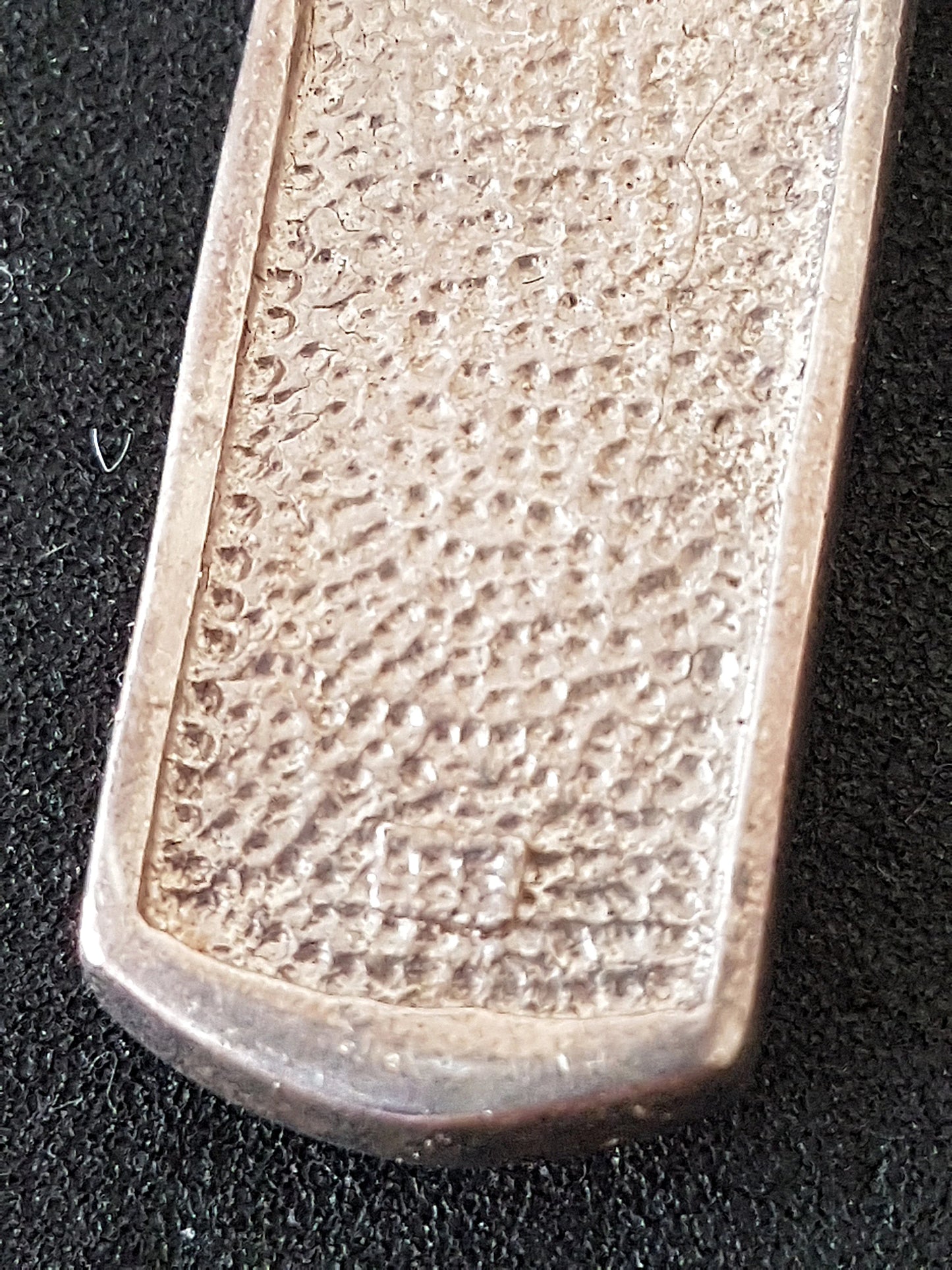 Silver Pale Green Preloved Upcycle Pendant for Jewellery Making