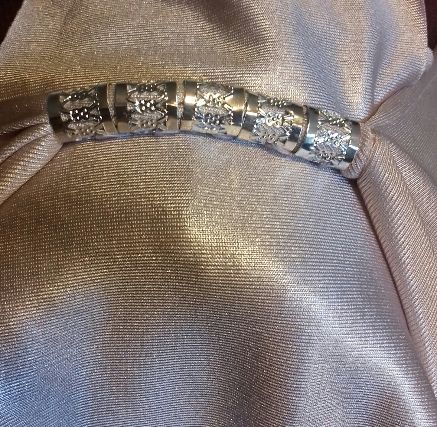 Lavender Backless Grecian Wedding Bridal Dress