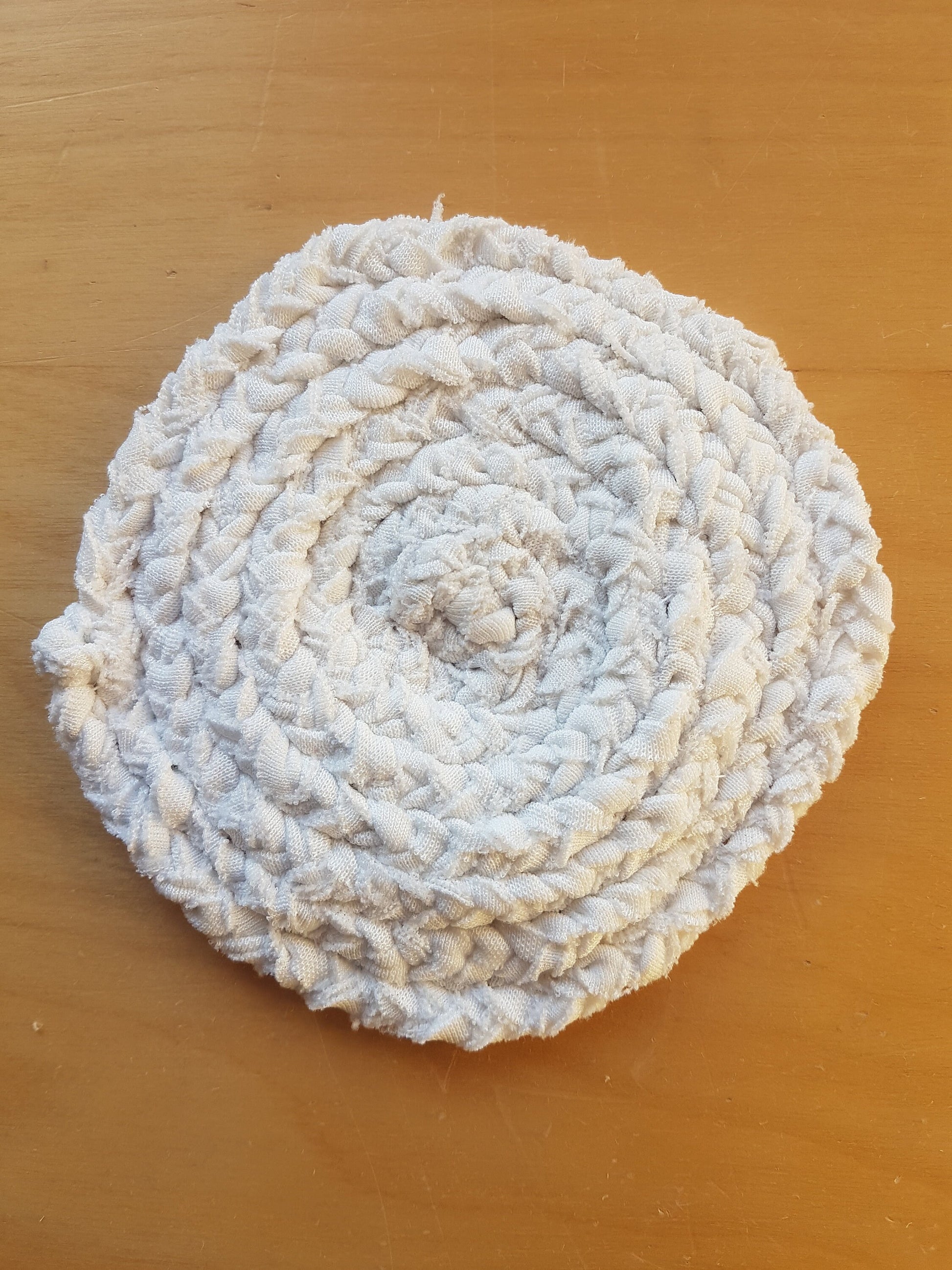 Handmade Braided Fabric Coaster
