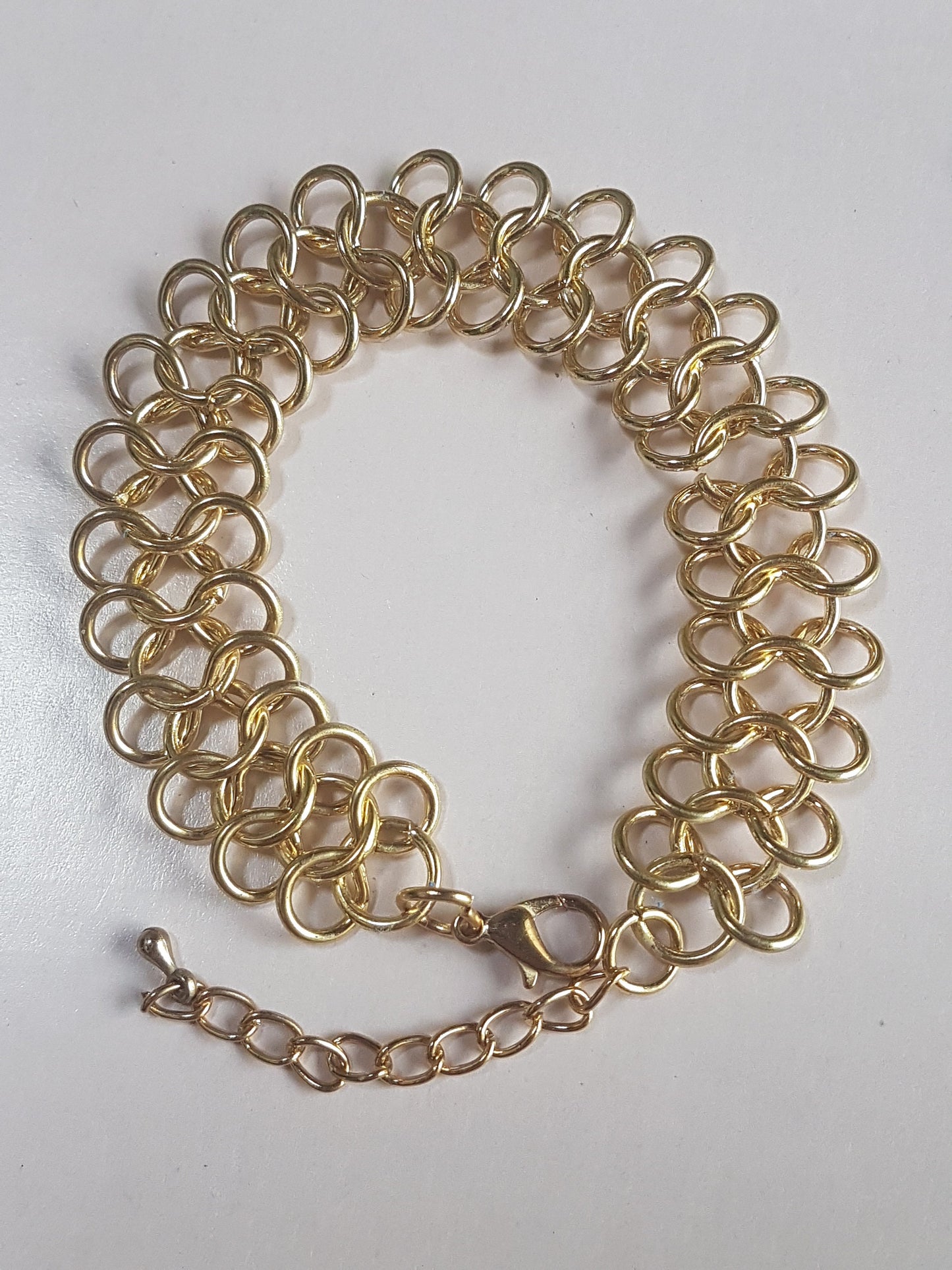 Chunky Gold Chain Upcycle Bracelet