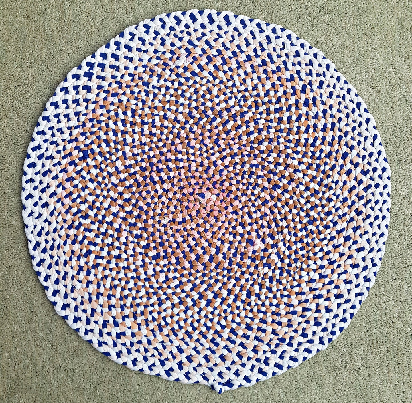 Handmade Braided Fabric Coaster