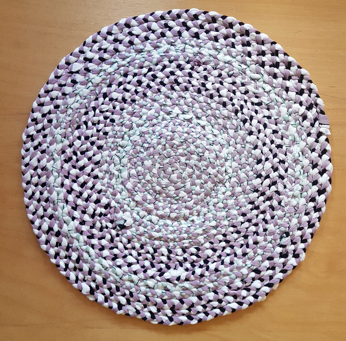 Handmade Braided Fabric Coaster