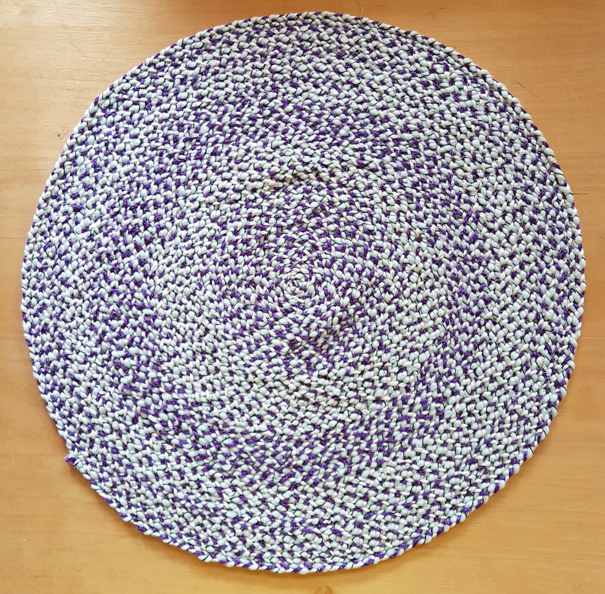Handmade Braided Fabric Coaster