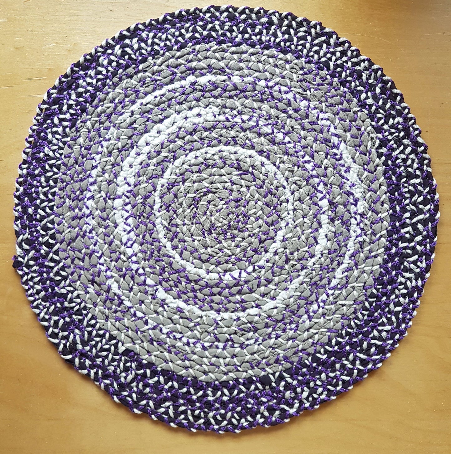 Handmade Braided Fabric Coaster