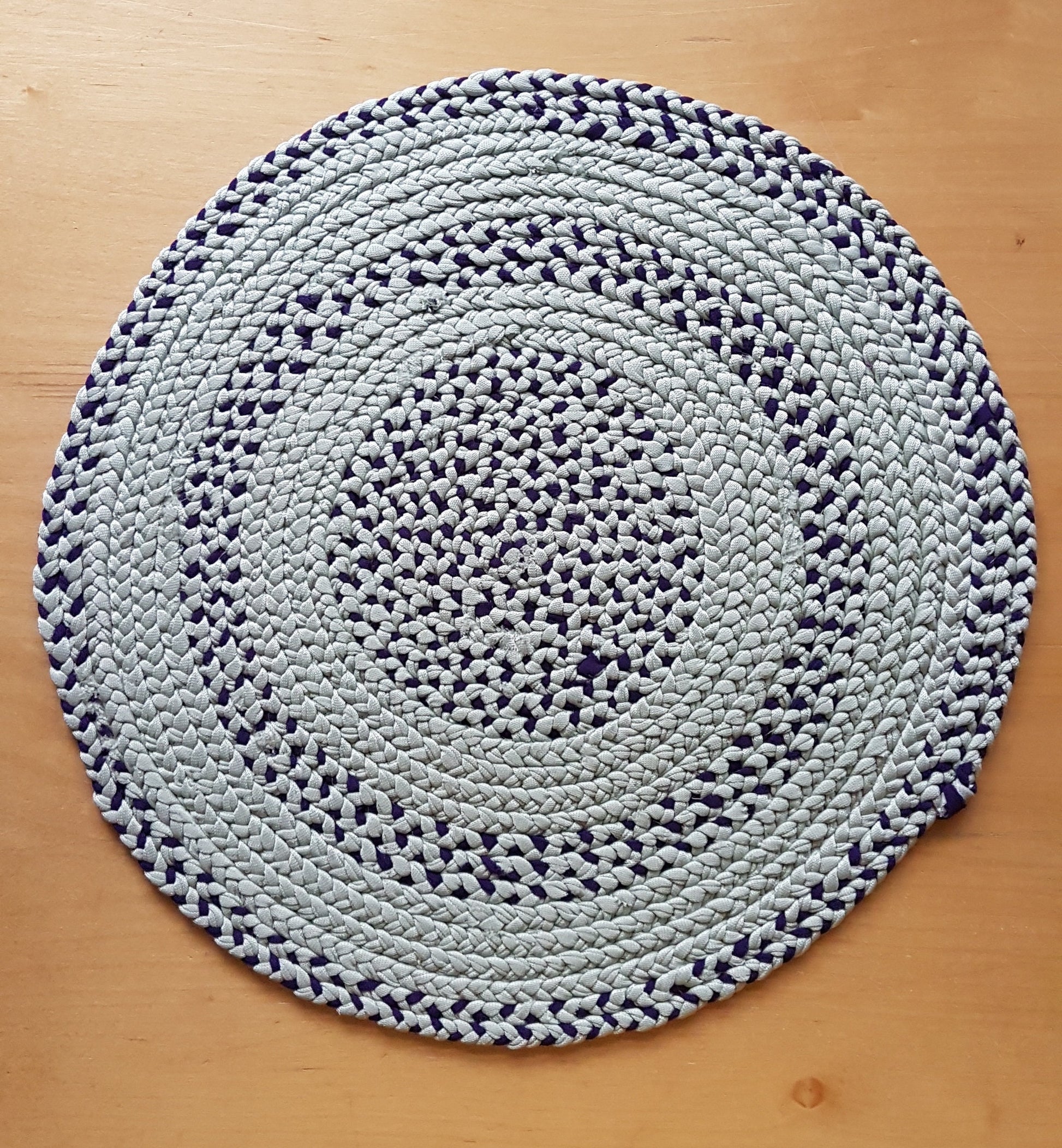 Handmade Braided Fabric Coaster